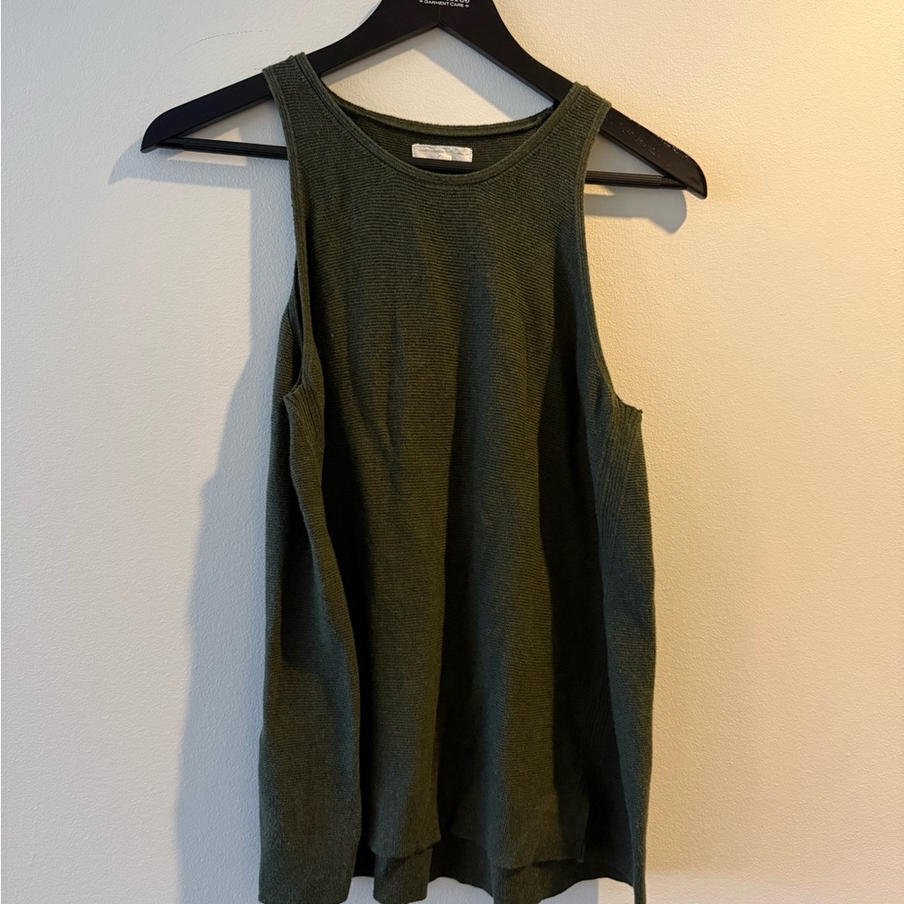 Lou & Grey Dark Green Tank Top